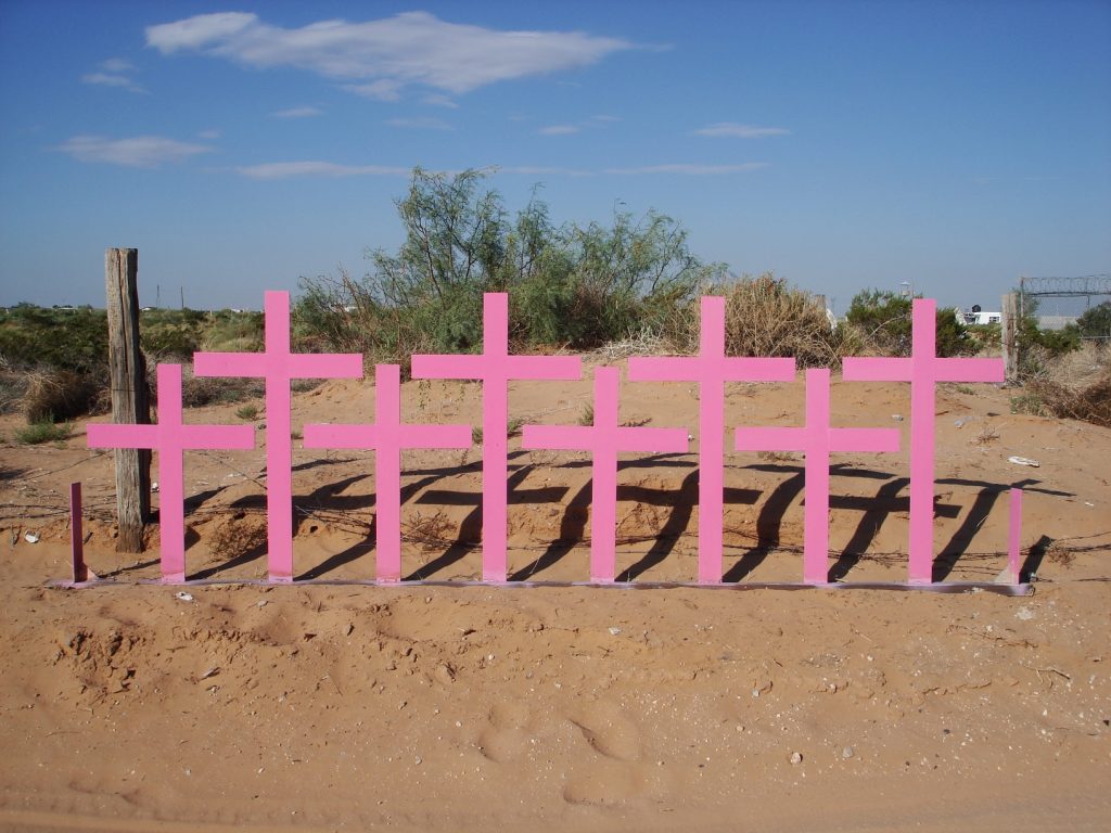 croci rosa di Chihuahua